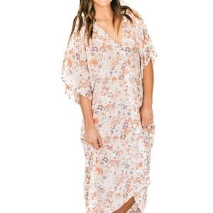 Saltwater Luxe Bloom Festival Kimono Dress (S)